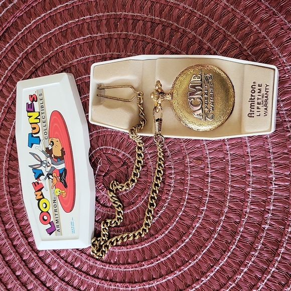 Armitron men's pocket watch, gold and silver - Picture 6 of 7